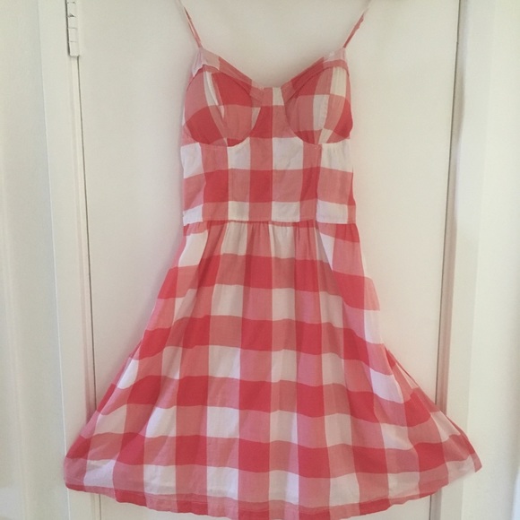 Keds Dresses & Skirts - Dress Sundress Vintage Rad Red Plaid Keds Picnic